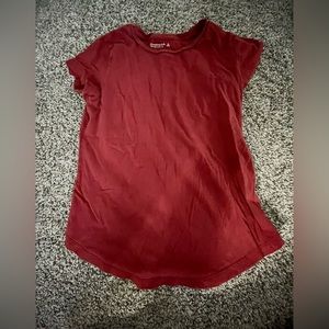 Abercrombie & fitch red tee shirt